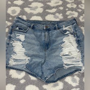 american eagle jean shorts